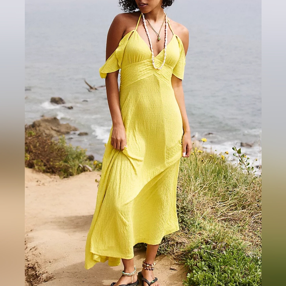 FREE PEOPLE Louisa Maxi Dress NWT